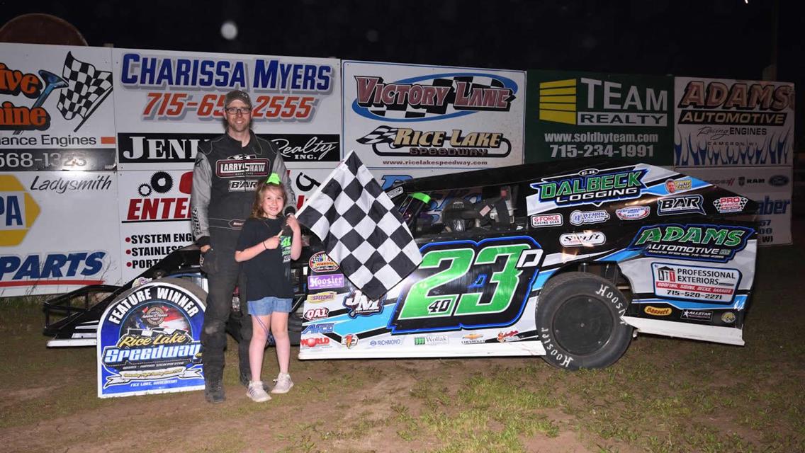 Buzzy Adams Dominates in Both Divisions at Rice Lake