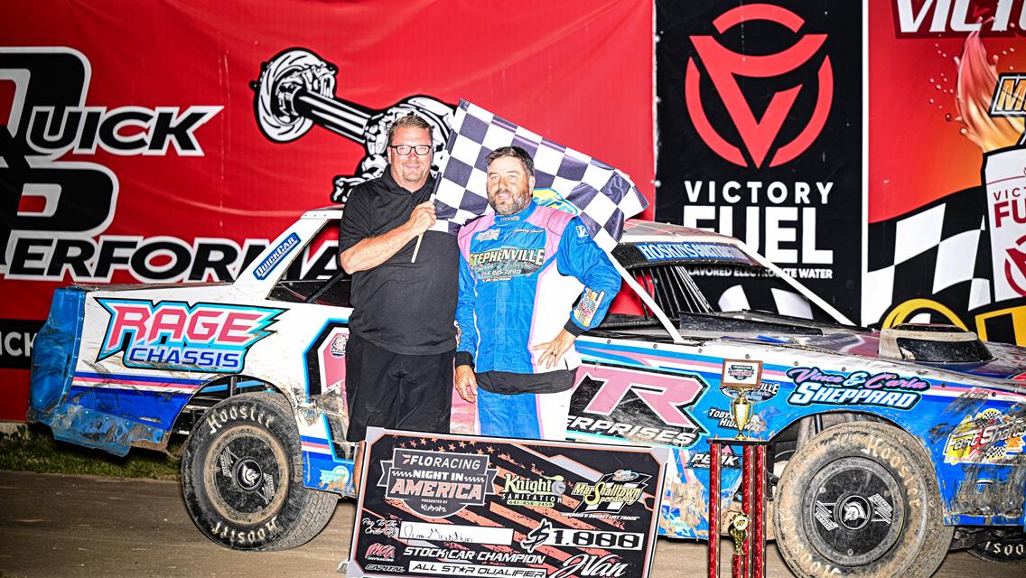 Gustin and Gaylord Triumph During the FloRacing Night in America