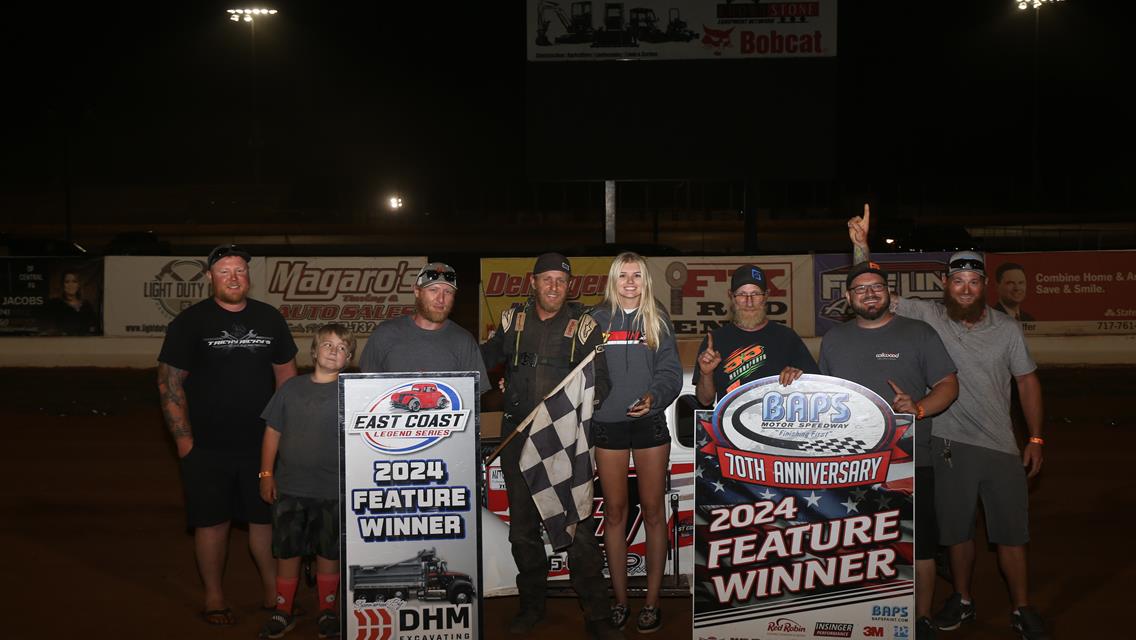 Lattomus, Stough, Frye and Dellinger Dominate EK Services Hometown Heroes Night at BAPS Motor Speedway