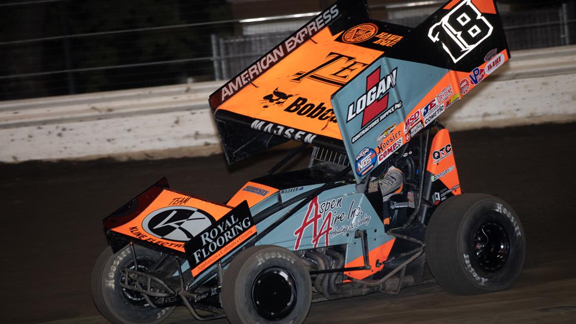 Madsen Charges Into Top-5 at Stockton Dirt Track