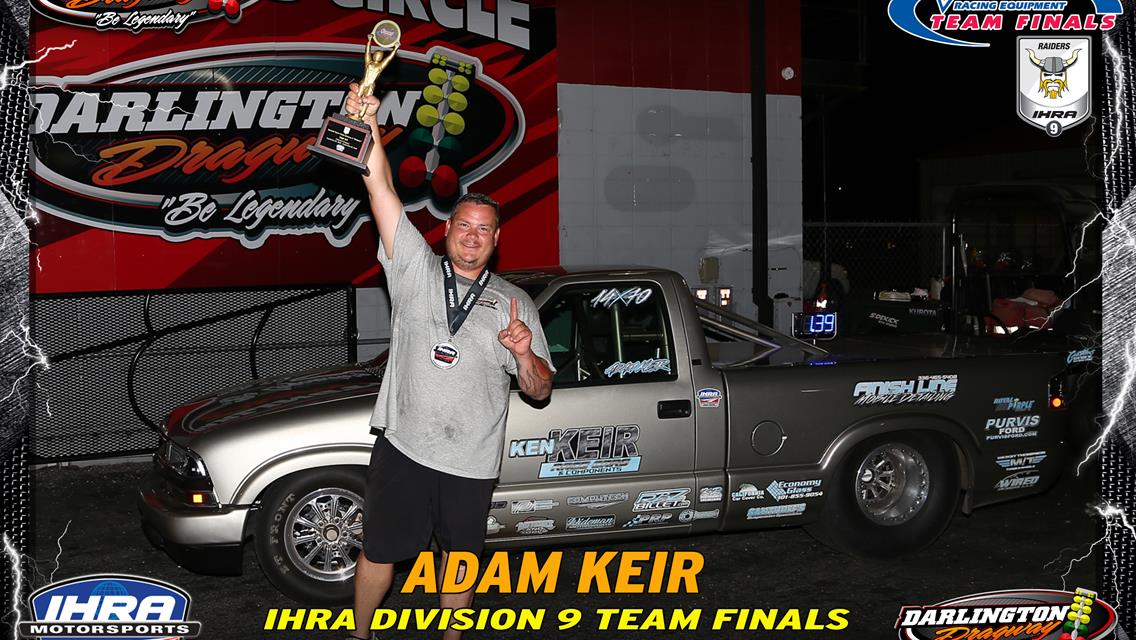 Darlington Dragway Captures IHRA Division 9 Summit Team Finals Title