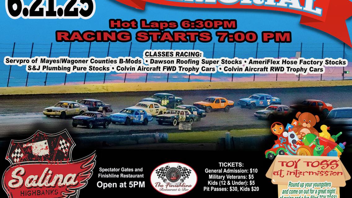 Salina Memorial and Toy Toss this Saturday at Salina