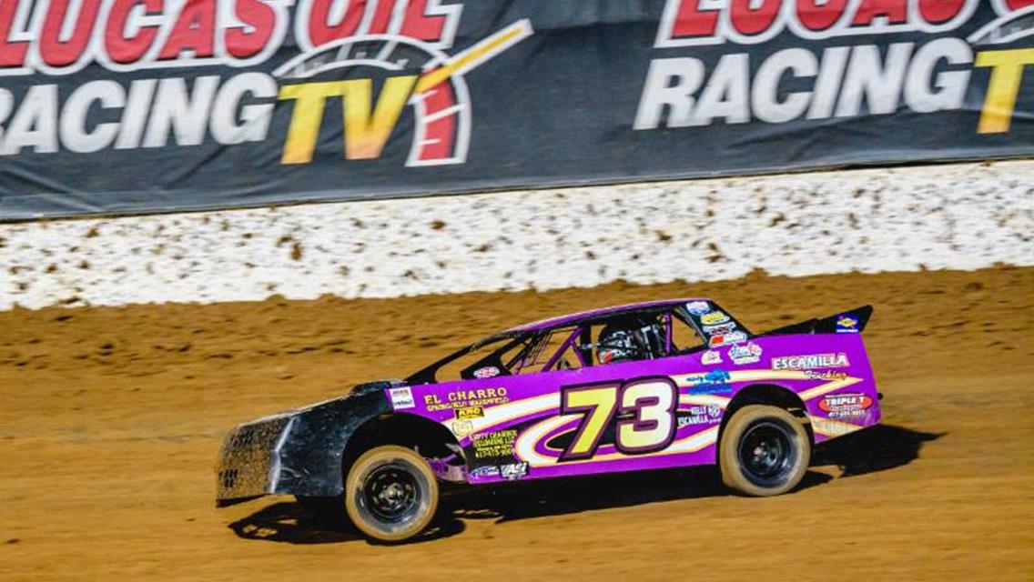 Lucas Oil Speedway Spotlight: Escamilla having fun while contending for top-5 in Street Stocks points race