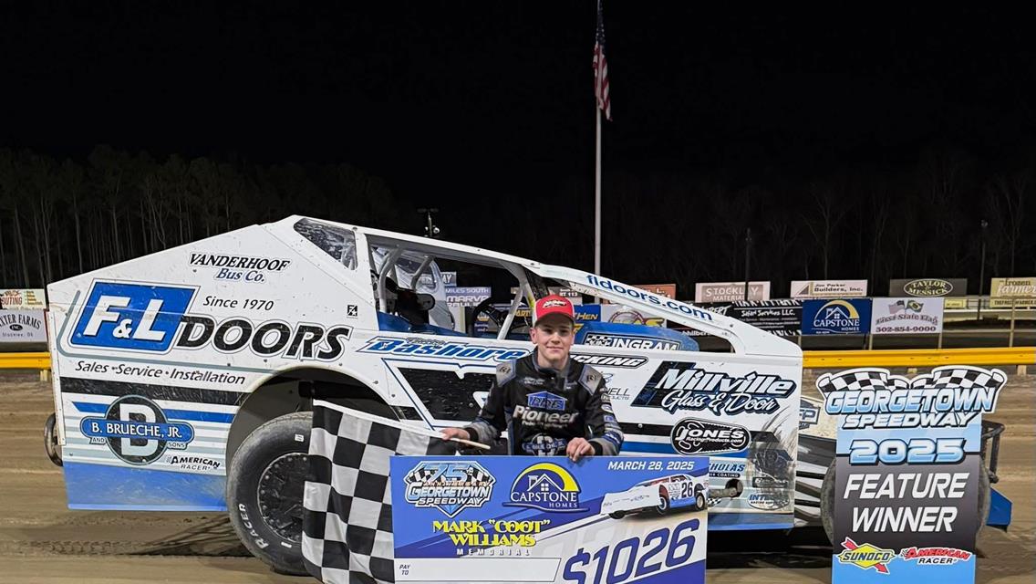 RUSH Racing Officials Complete Engine Inspection of Bryce Bashore; Win Confirmed