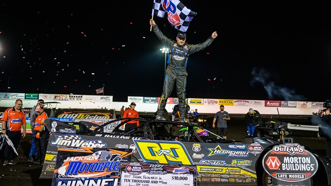 Heckenast takes night one at Jackson Motorplex