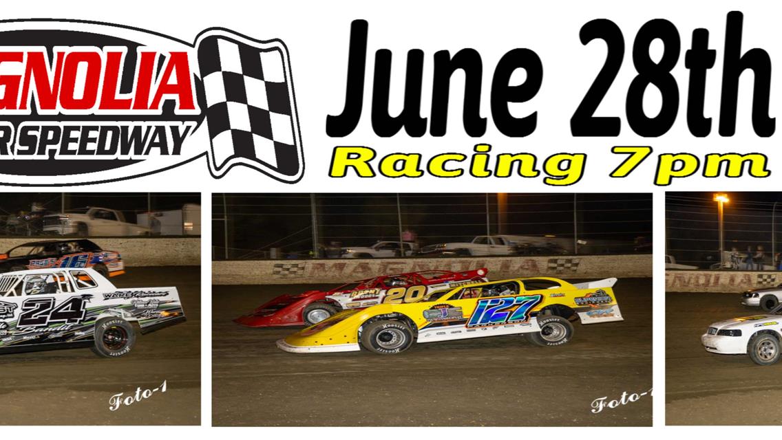 Racing at The MAG Saturday, June 28th
