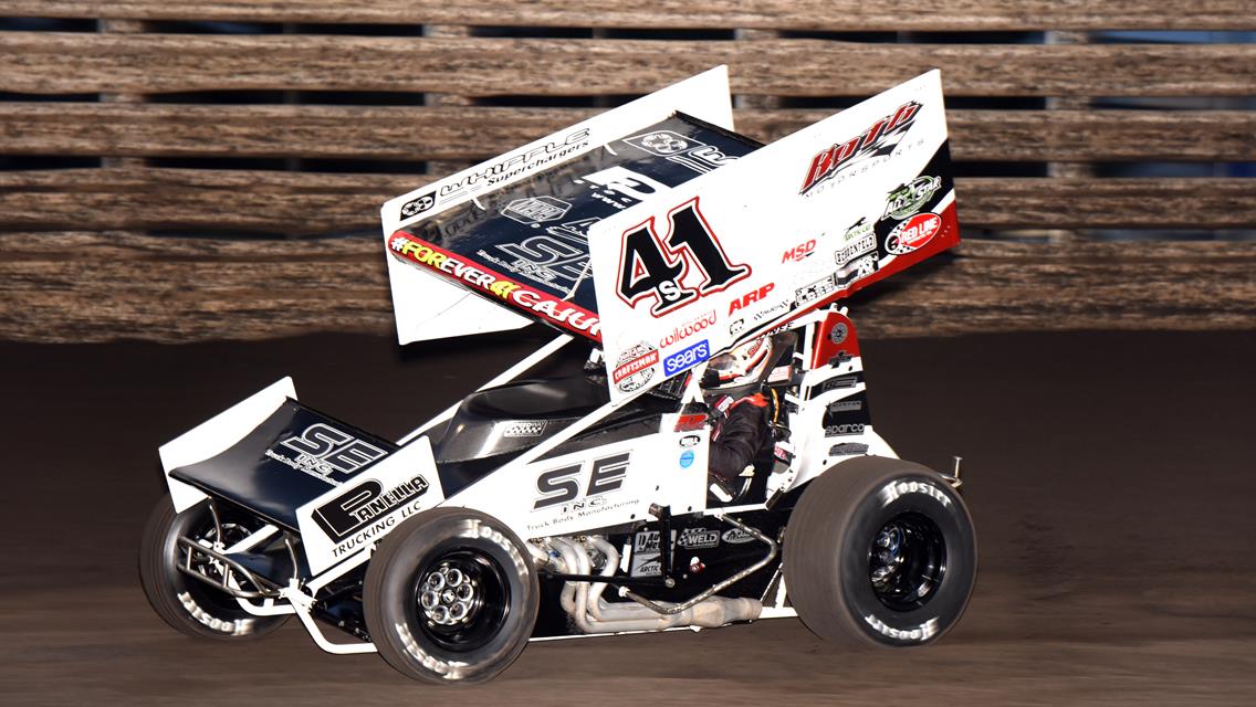 Dominic Scelzi Charges to Top 10 During 360 Knoxville Nationals