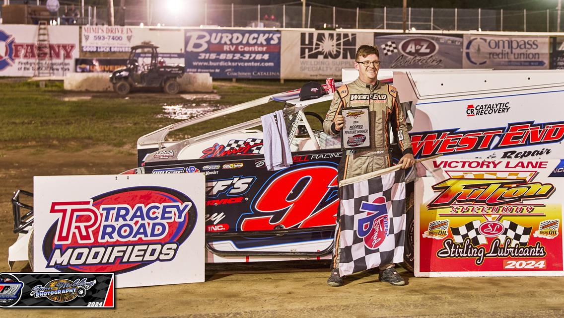 Andrew Buff Charges to First Career Fulton Speedway Modified Win on Bayberry Automotive Night