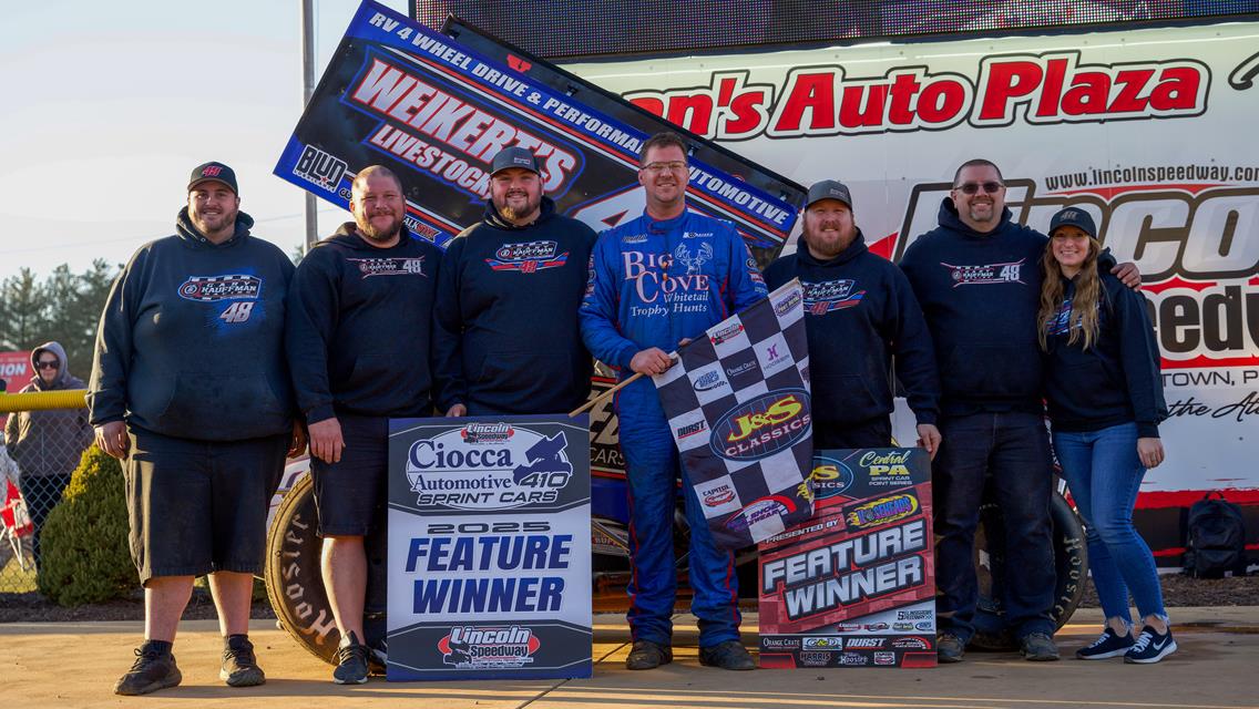 DIETRICH CHARGES TO VICTORY: Lincoln Kearchner Claims East Coast Legends Season Opener