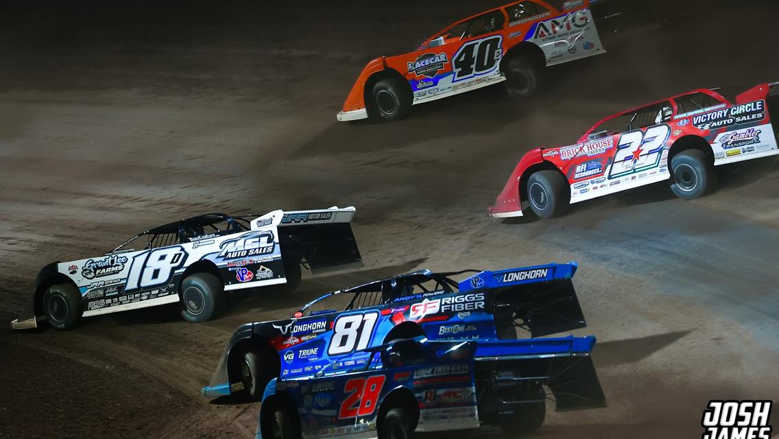 Volusia Speedway Park (De Leon Springs, FL) – World of Outlaw Late Model Series – DIRTcar Nationals – February 10th-15th, 2025. (Josh James Artwork)