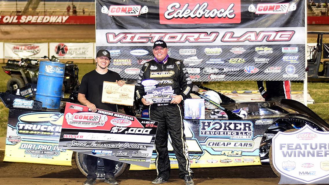 Chris Simpson won the CCSDS Ron Jenkins Memorial opener on Friday, August 29. (Todd Boyd image)