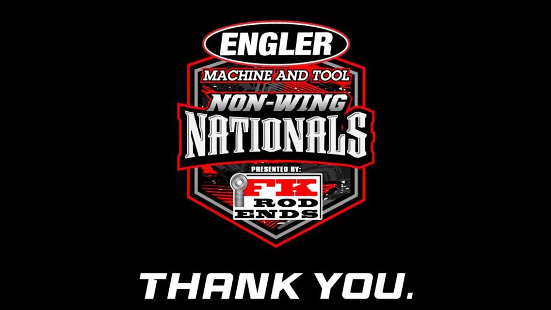 Engler Machine &amp; Tool Non-Wing Nationals presented by FK RodEnds: THANK YOU