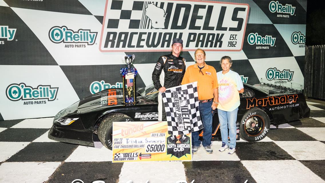 SWANSON SCORES NORTH AMERICAN CUP 100 WIN