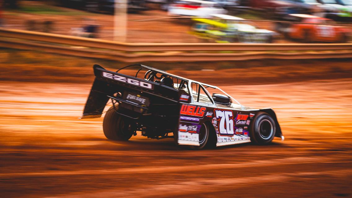 Cherokee Speedway (Gaffney, S.C.) – World of Outlaws Morton Buildings Late Model Series – Mike Duvall Memorial – October 1st, 2021. (Jacy Norgaard photo)