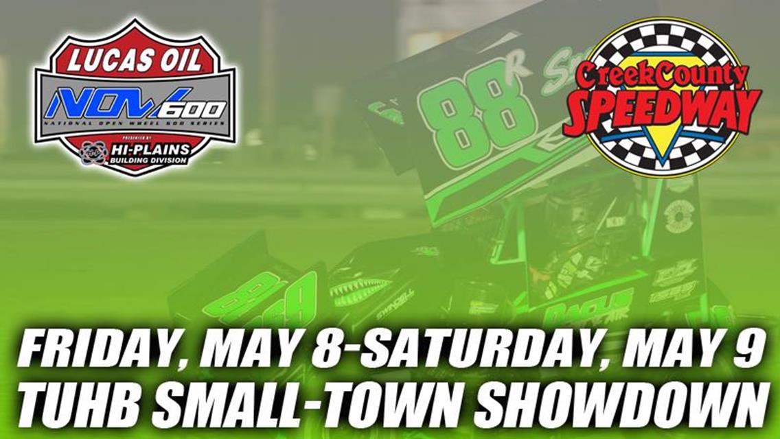 TUHB, Quality Threads Small-Town Showdown at Creek County Speedway on May 8-9