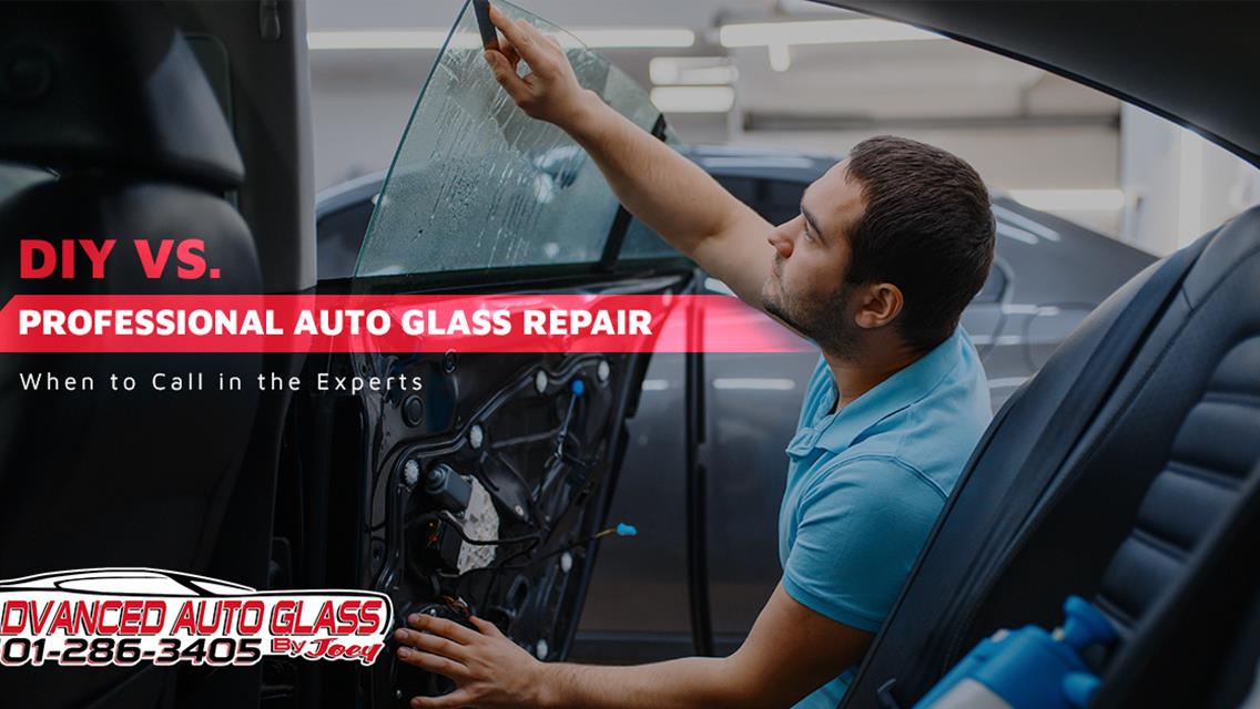 Pros and cons of DIY auto glass repair vs. professional assistance. Learn when to call the experts at Advanced Auto Glass by Joey for reliable solutions.