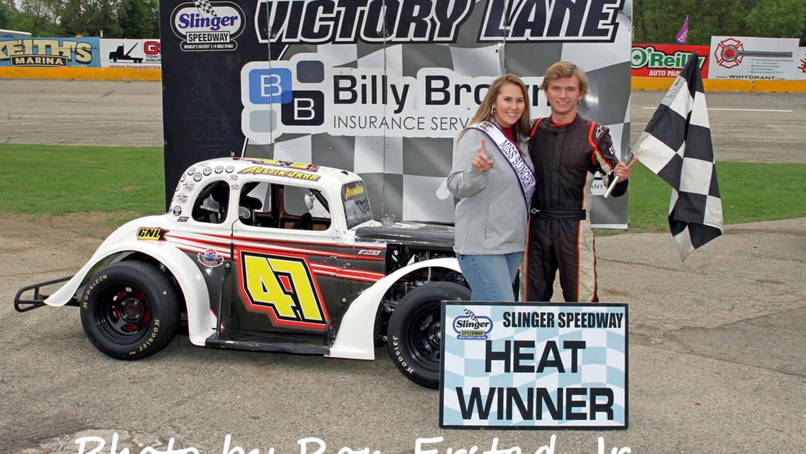 Benn and Brockhouse pick up Feature Wins as Stern, Held, Brockhouse, Schwanbeck, and Shavlik Crowned Champions on rain shortened afternoon at Slinger