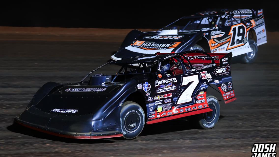 Smoky Mountain Speedway (Maryville, TN) – World of Outlaws Late Model Series – Tennessee Tipoff – March 14th-15th, 2025. (Josh James Artwork)