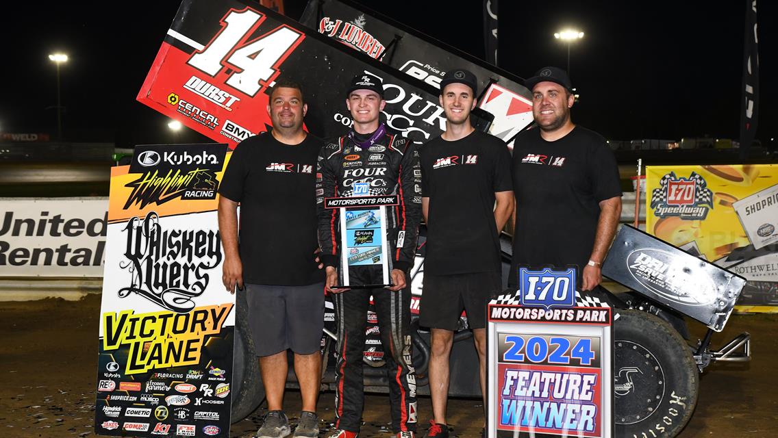 LATE-DAY MAGIC: Corey Day Pounces on Chase Randall in Final Laps at I-70 for Fourth High Limit Win of 2024