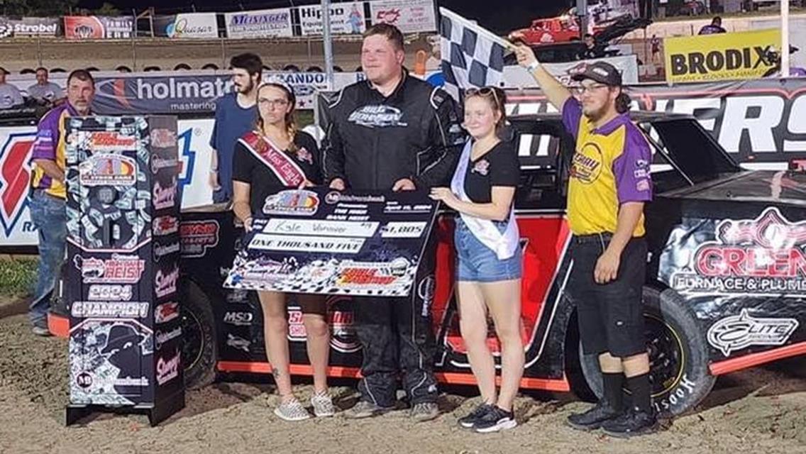 Koehler, Simpson &amp; Vanover Each Claim a Pair of Wins