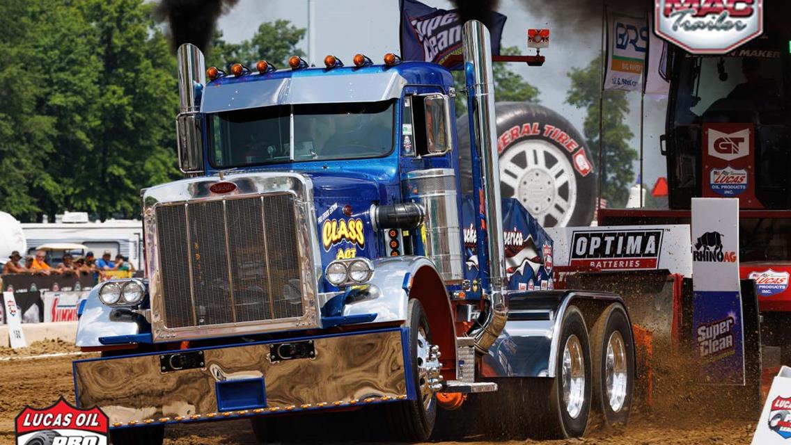 MAC Trailer Hot Rod Semis Headline with Power Pulling Production Classes at Washington County Fair August 15th