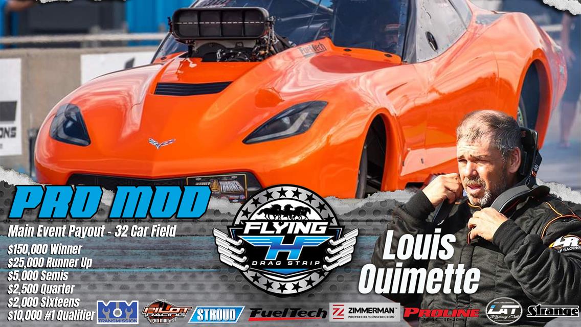 Louis Ouimette will be racing at Smack Down 2024 in the brightest C7 Corvette Pro Mod you&#39;ve seen!