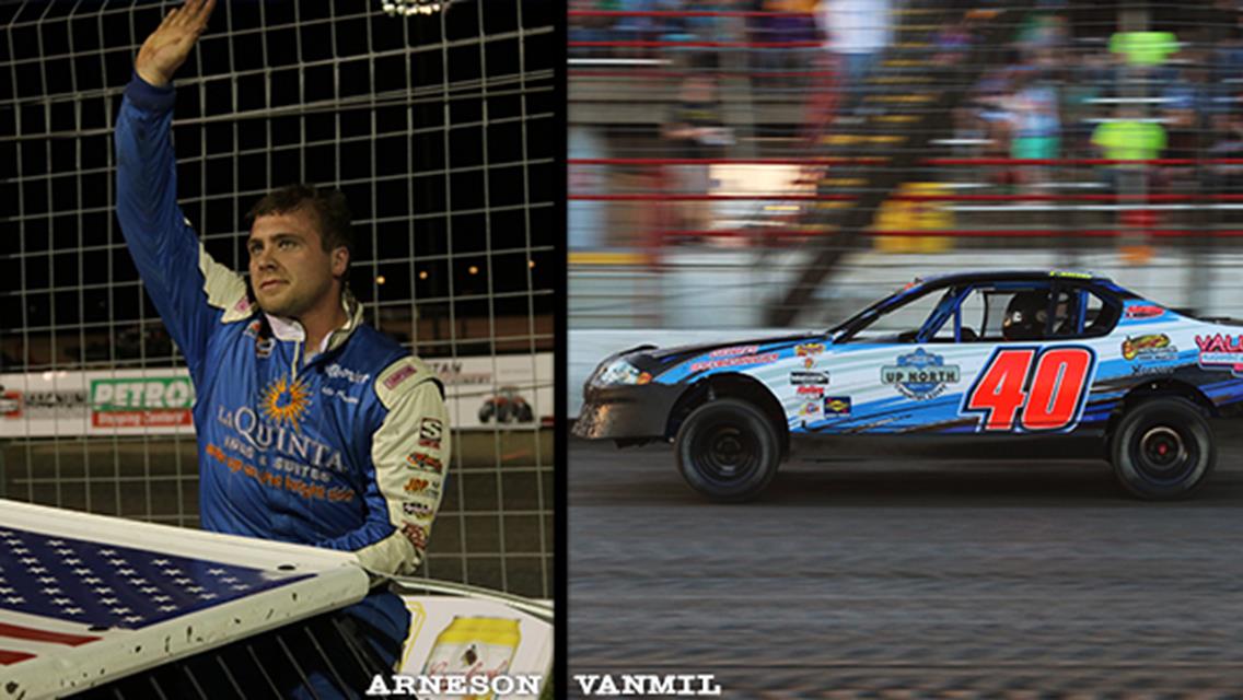 Arneson Dominates Modified Feature, VanMil Wins Stock Car Debut