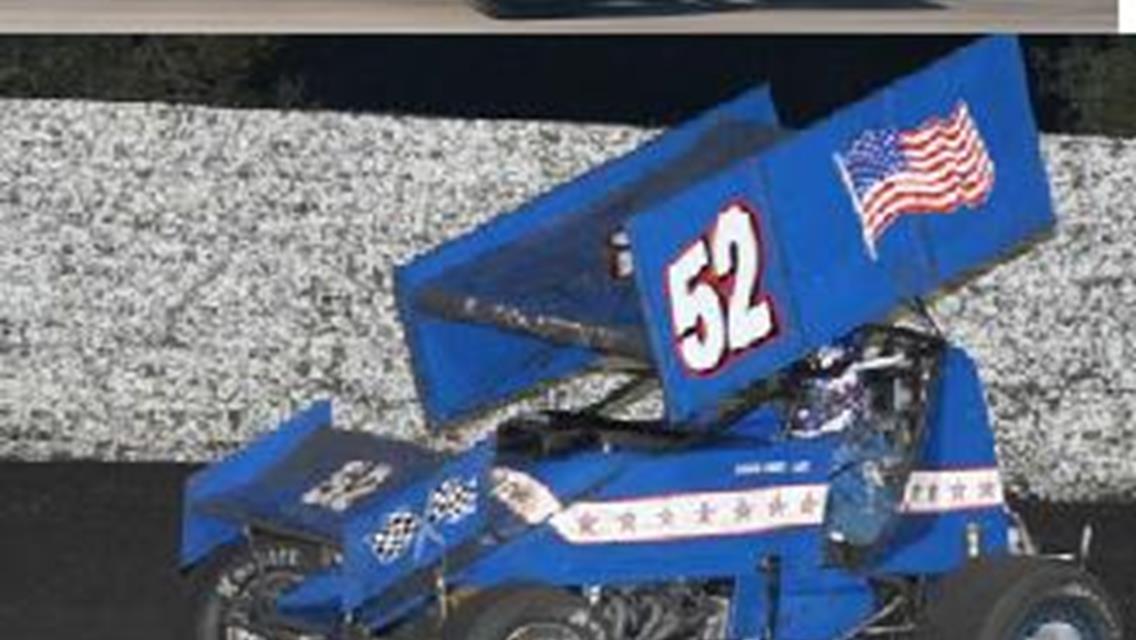 Ensign Wins Petaluma Speedway PitStopUSA Sprint Car Series Round #4/HMR Sweeps Exacta Spots