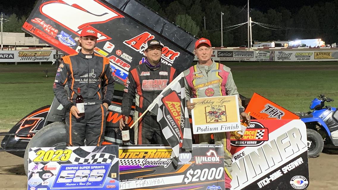 Farnham 14th Different ESS Winner at Utica-Rome Speedway