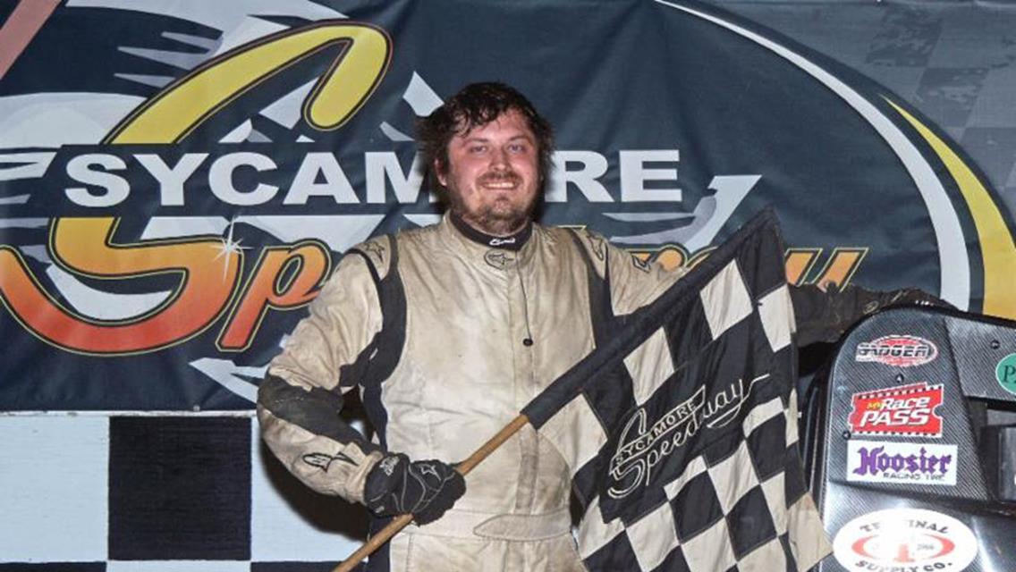 Baran uses late race traffic to win at Sycamore