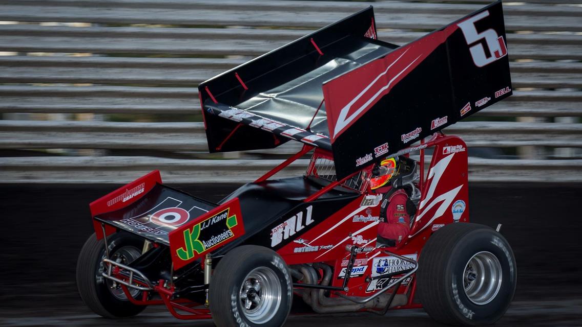Ball and Kline Each Earn 10th Top Five of Season Saturday at Knoxville