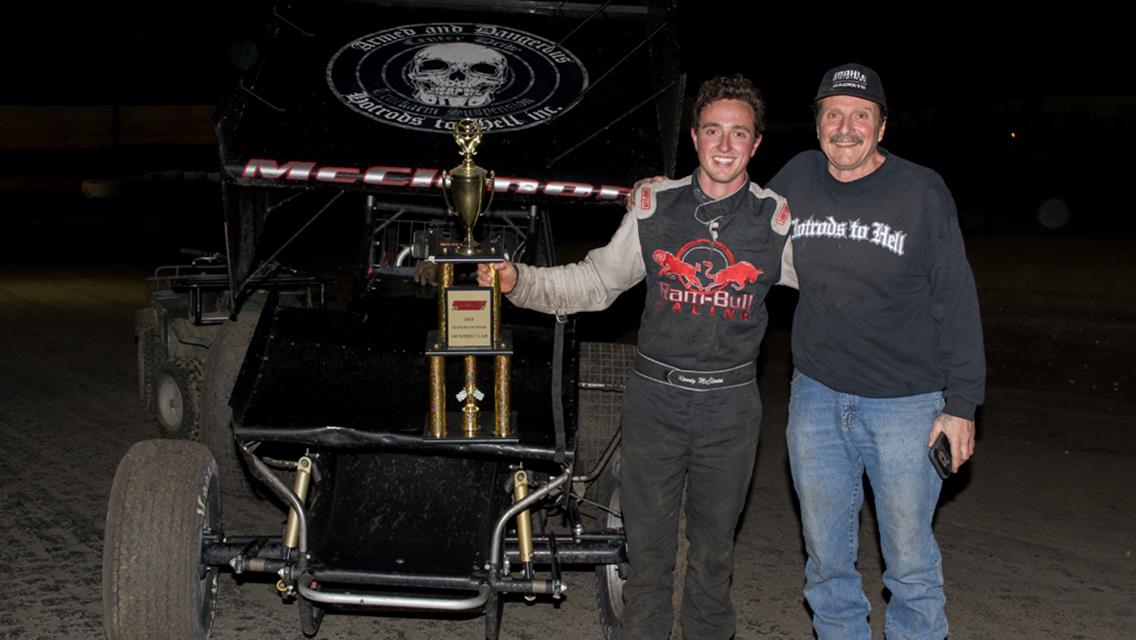 From Couch to Victory Lane for McClenon
