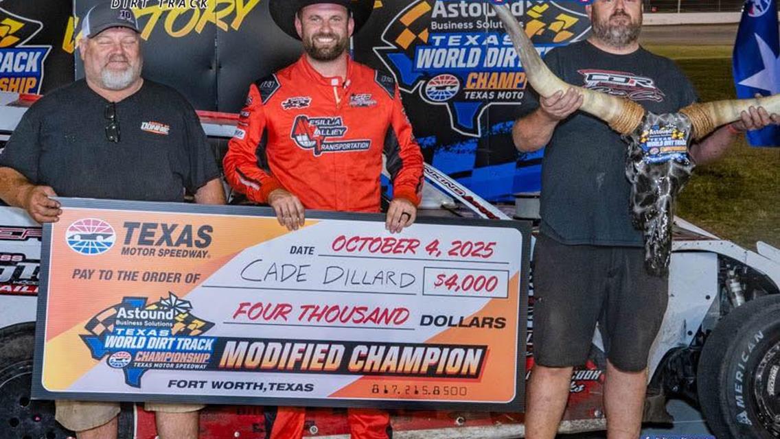 Texas Motor Speedway (Fort Worth, TX) – IMCA Modifieds – Texas World Dirt Track Modified Championship – October 3rd-4th, 2025. (DrRock&#39;s Photography)