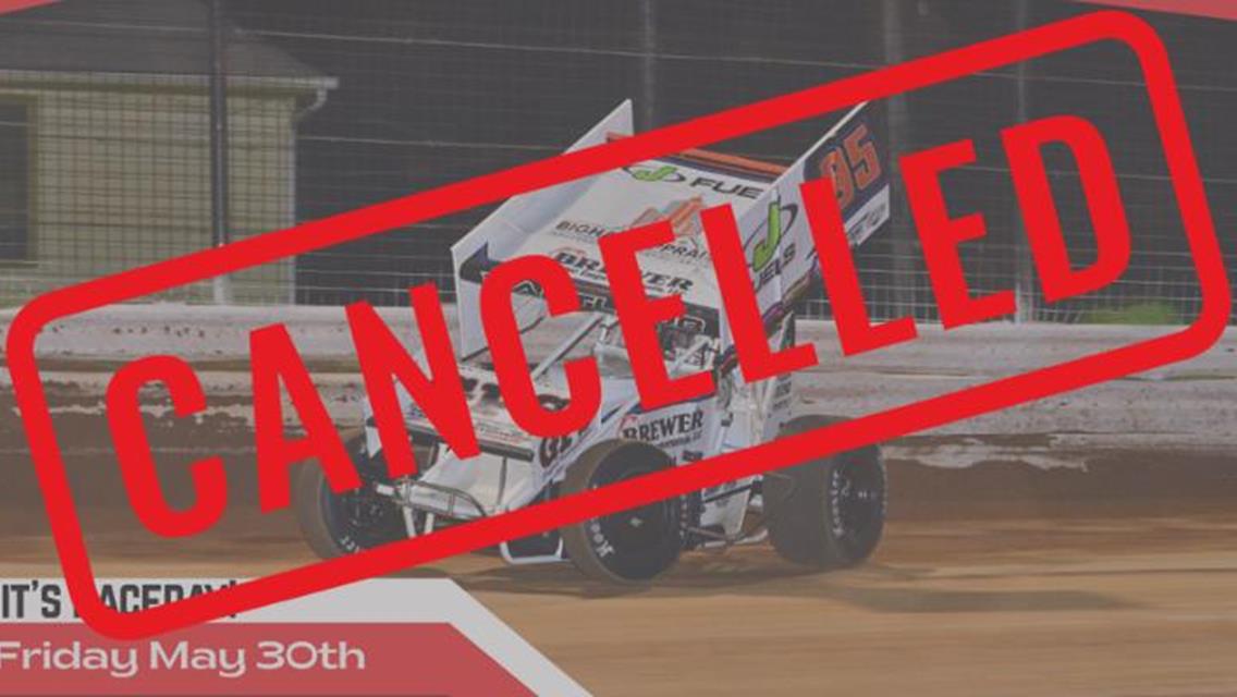 Rain Cancels Williams Grove May 30