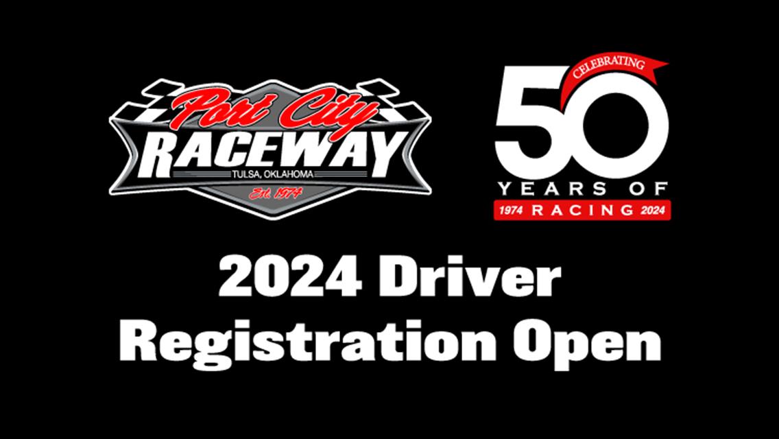 2024 Driver Registration Open