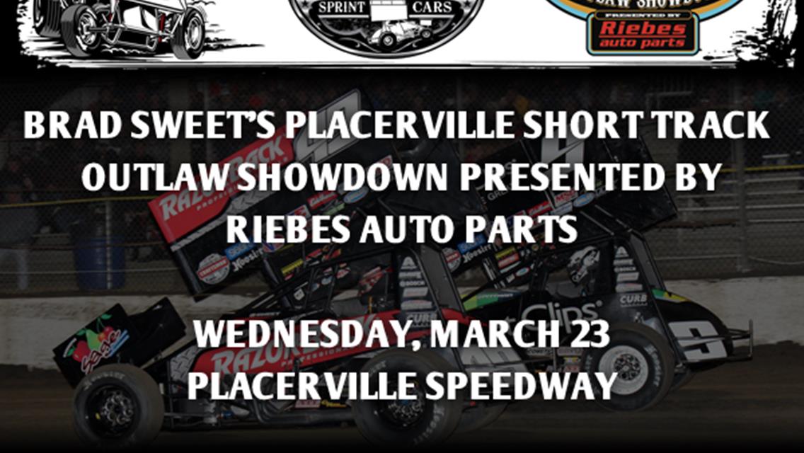 WoO Placerville Speedway March 23 Come See Kyle Larson!