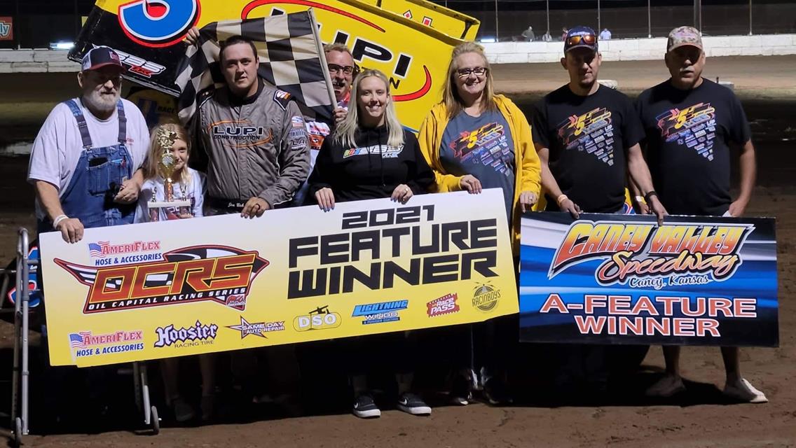 Lee wins OCRS season finale at Caney Valley Speedway