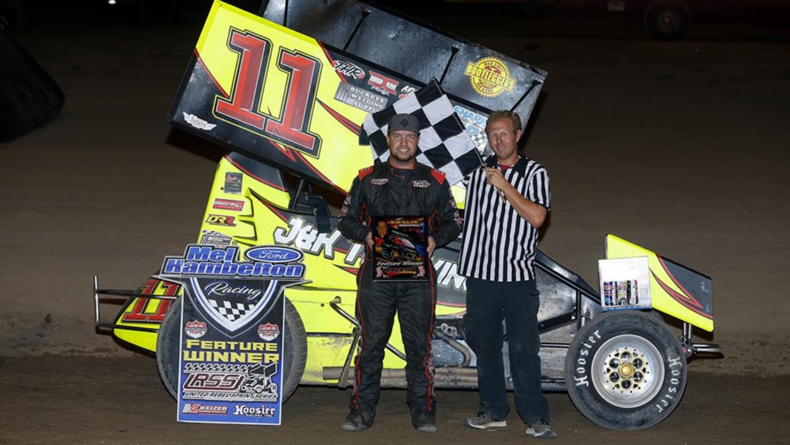 Zach Blurton Victorious on Final Night of Bob Salem Memorial with United Rebel Sprint Series