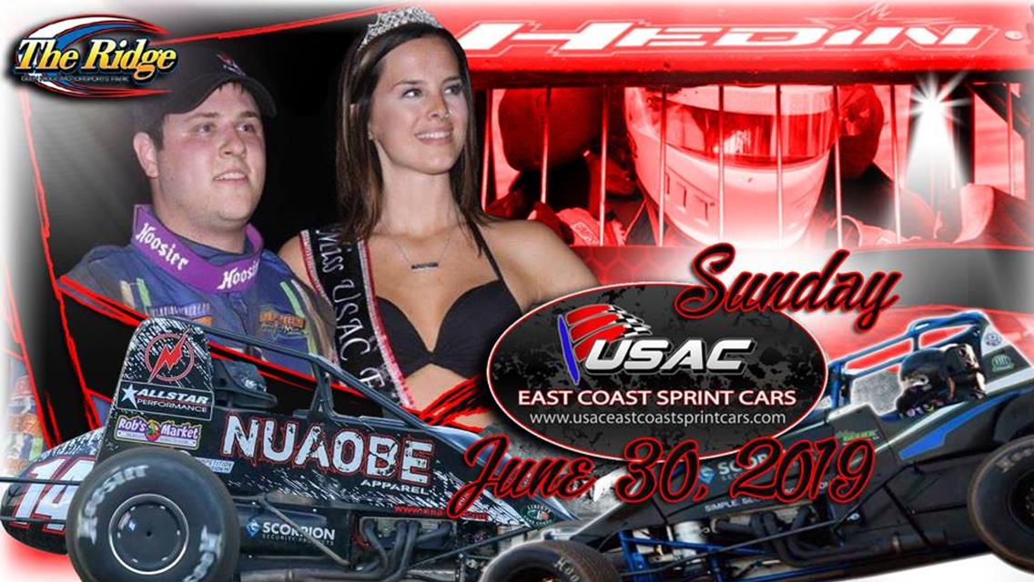 USAC EAST COAST SPRINTS HEADING TO THE RIDGE