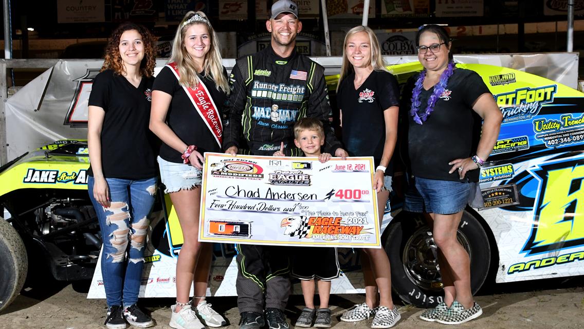 Pike, Berry, Andrews, Stutzman &amp; Carter win at Jr Fan Club Night