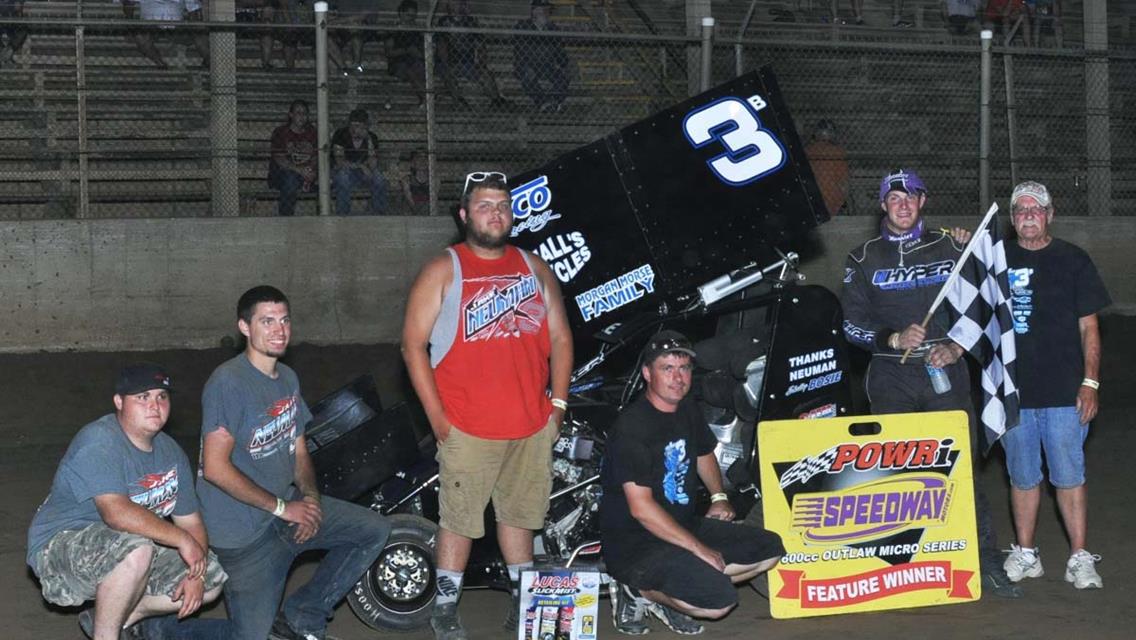 Bosie Seals the Deal, Takes Second Career POWRi Victory