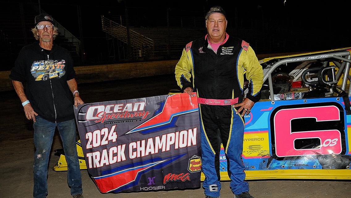 FIVE CHAMPIONS CROWNED IN EXCITING CHAMPIONSHIP FINALE AT OCEAN SPEEDWAY