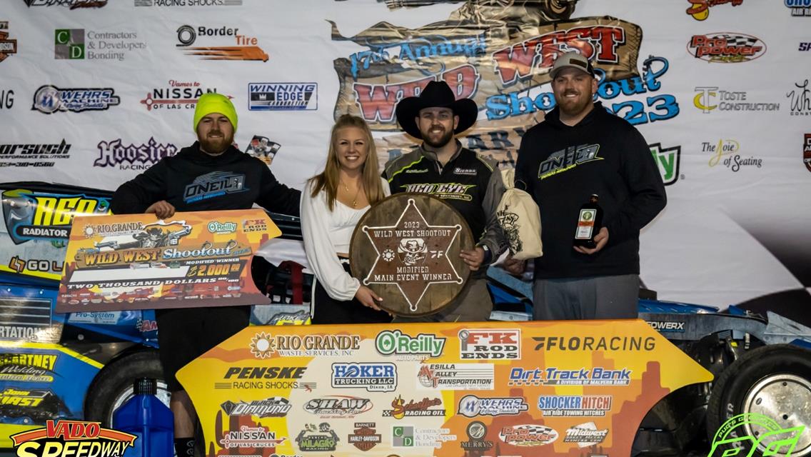 O&#39;Neil claims Wild West Shootout opener, earns $2,000