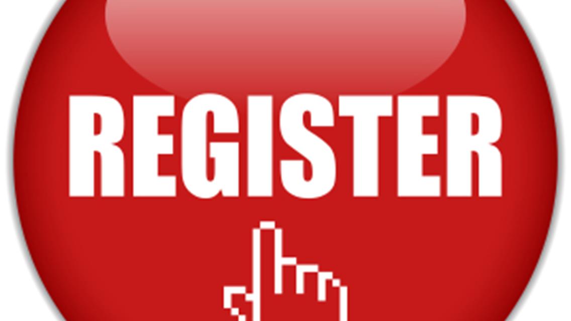 2016 DRIVER REGISTRATION NOW OPEN