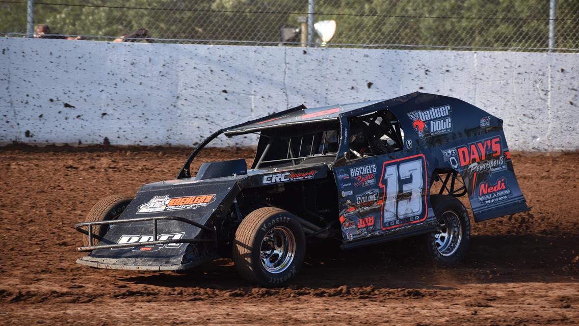 Koehler Wins WISSOTA 100, Rice Lake Speedway Drivers Shine