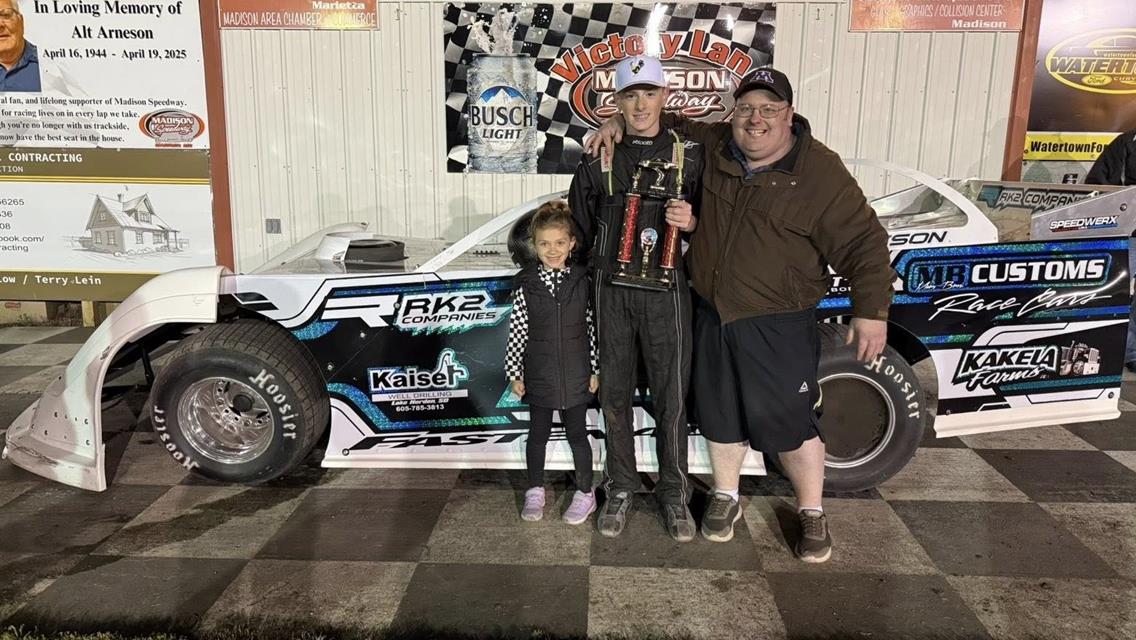 Parker grabs pair of victories at Madison Speedway