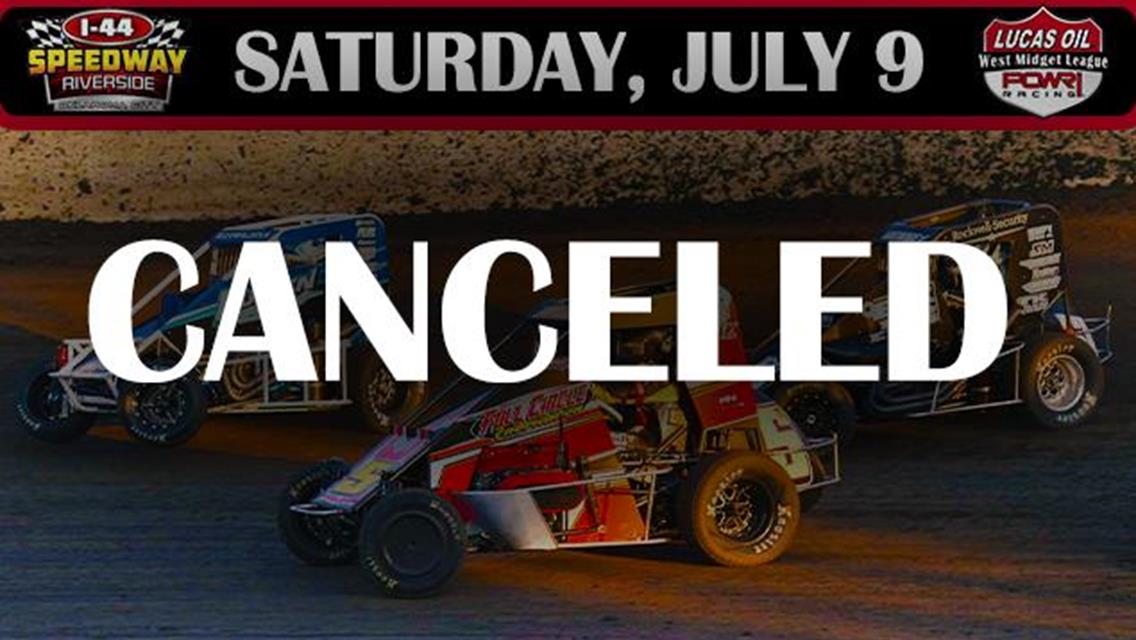 POWRi West Midget League Cancels I-44 Riverside July 9th Appearance