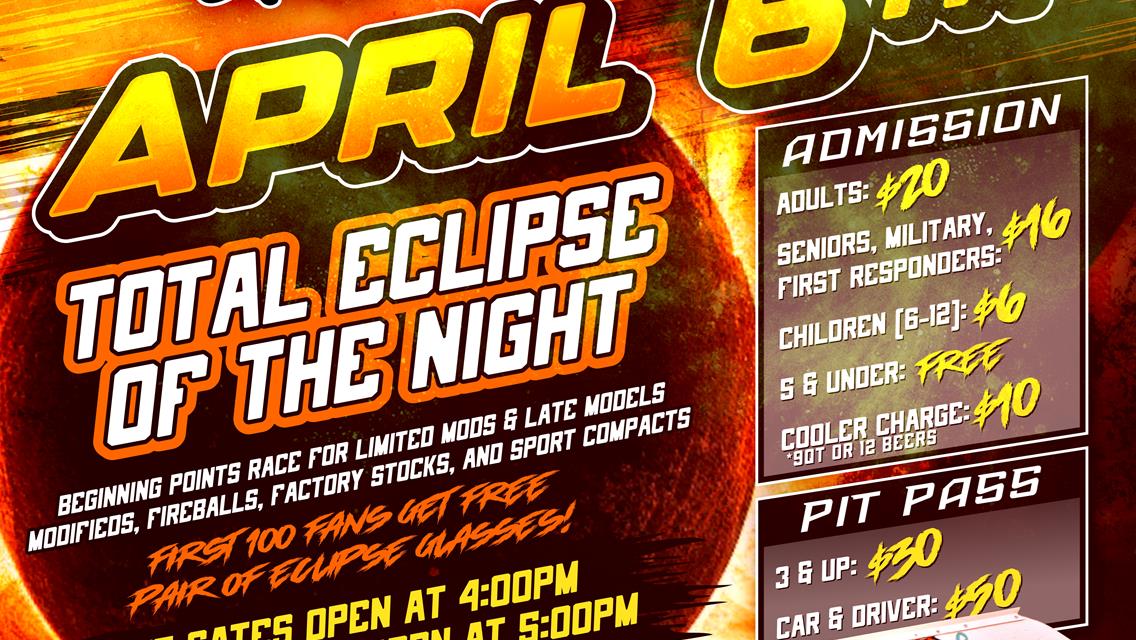 April 6, Total Eclipse of the Night