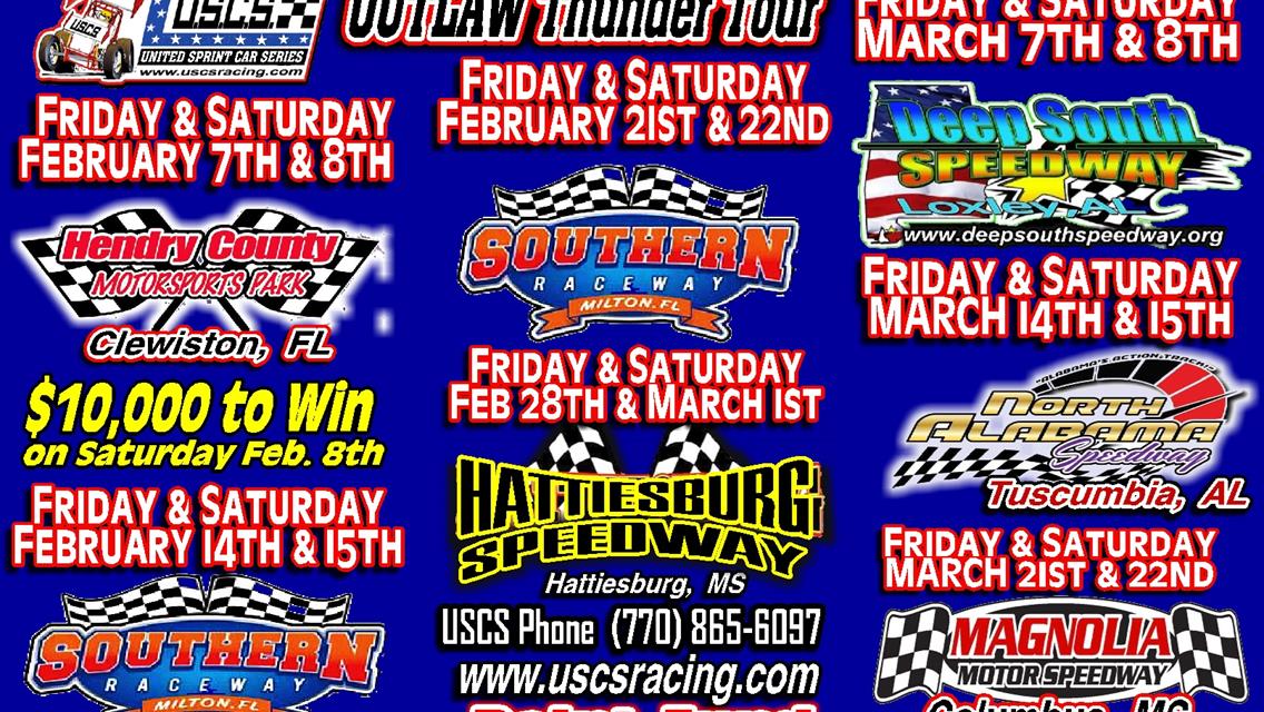 Complete USCS Winter Heat Series 2025 schedule is released