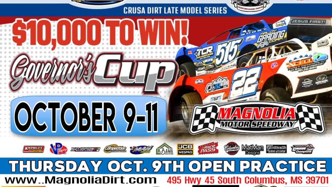 Governors’ Cup October 9-11 at The MAG